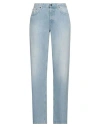 Dondup Woman Jeans Blue Size 30 Lyocell In Blue