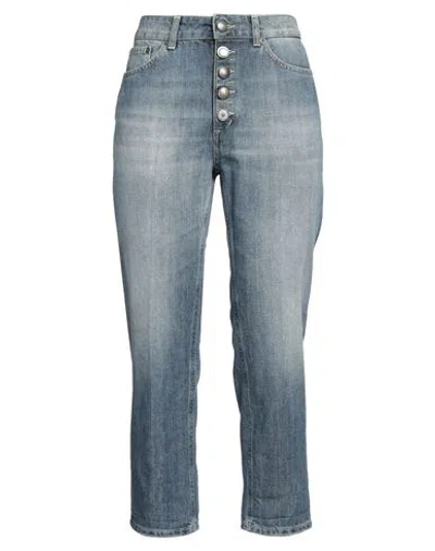 Dondup Woman Jeans Blue Size 31 Cotton