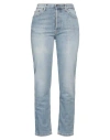 DONDUP DONDUP WOMAN JEANS BLUE SIZE 31 COTTON, ELASTANE