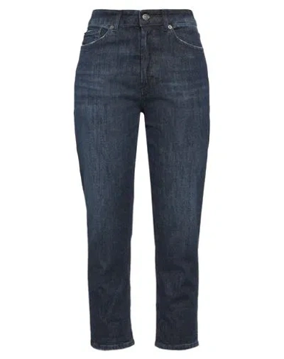 Dondup Woman Jeans Blue Size 32 Cotton, Elastane