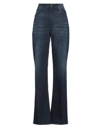 Dondup Woman Jeans Blue Size 31 Cotton, Elastomultiester, Elastane