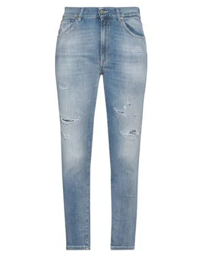 Dondup Woman Jeans Blue Size 29 Cotton, Elastomultiester, Elastane