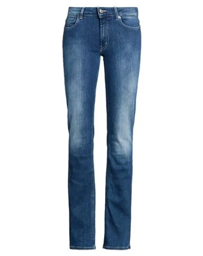 Dondup Woman Jeans Blue Size 31 Cotton, Lyocell, Elastomultiester, Elastane