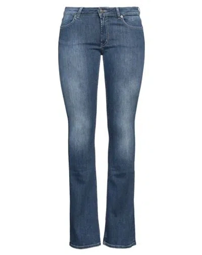 Dondup Woman Jeans Blue Size 31 Cotton, Lyocell, Elastomultiester, Elastane