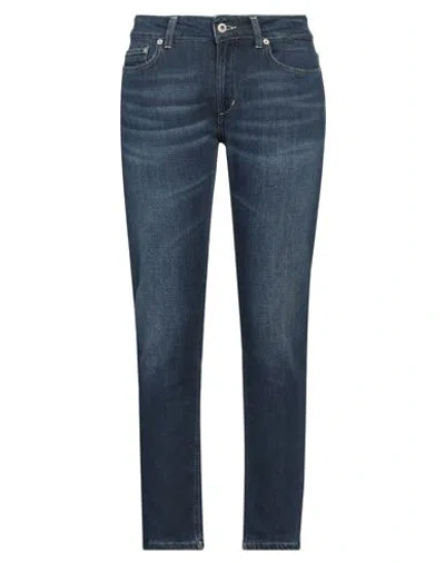 Dondup Woman Jeans Blue Size 26 Cotton, Modal, Elastomultiester