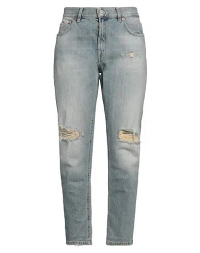 Dondup Woman Jeans Blue Size 31 Cotton, Polyurethane