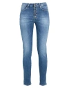 Dondup Belt Loop Jeans In Blue