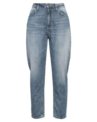 Dondup Woman Jeans Blue Size 32 Cotton