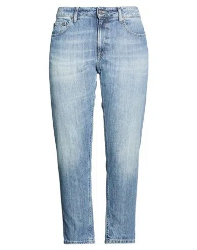 Dondup Woman Jeans Blue Size 32 Cotton