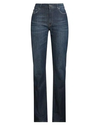 Dondup Woman Jeans Blue Size 32 Cotton, Elastane