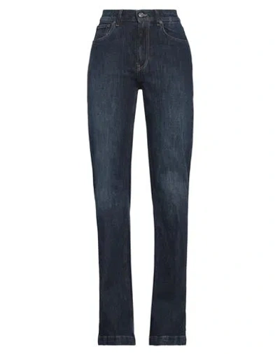 Dondup Woman Jeans Blue Size 31 Cotton, Elastane