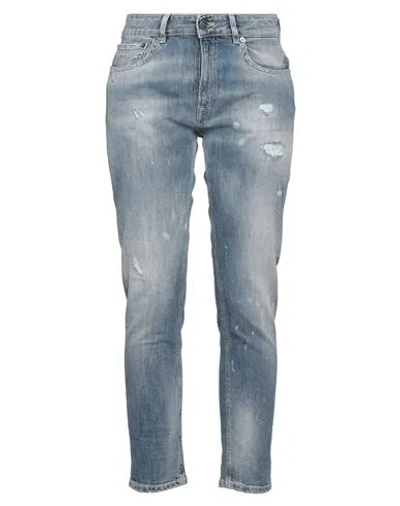 Dondup Woman Jeans Blue Size 32 Cotton, Elastane