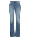 Dondup Woman Jeans Blue Size 32 Cotton, Elastomultiester In Blue