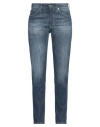 Dondup Woman Jeans Blue Size 27 Cotton, Elastomultiester In Blue
