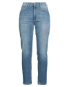 Dondup Woman Jeans Blue Size 32 Cotton, Elastomultiester, Elastane In Blue