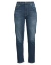 Dondup Woman Jeans Blue Size 32 Cotton, Elastomultiester, Elastane In Blue