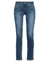 Dondup Woman Jeans Blue Size 32 Cotton, Lyocell, Elastomultiester, Elastane In Blue