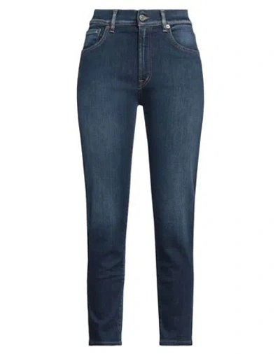 Dondup Woman Jeans Blue Size 32 Cotton, Lyocell, Elastomultiester, Elastane