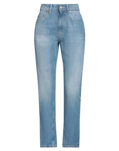 Dondup Woman Jeans Blue Size 32 Lyocell