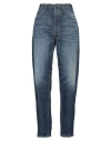 Dondup Woman Jeans Blue Size 32 Lyocell In Blue