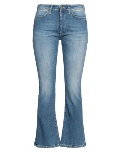 Dondup Woman Jeans Blue Size 32 Organic Cotton, Recycled Elastane