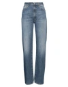 Dondup Woman Jeans Blue Size 32 Polyester, Cotton In Blue