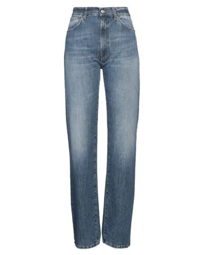 Dondup Woman Jeans Blue Size 32 Polyester, Cotton