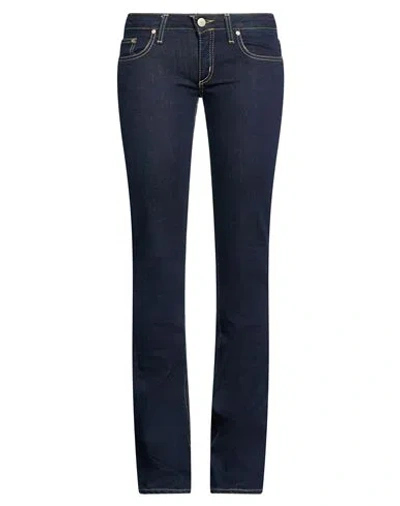Dondup Woman Jeans Blue Size 4 Cotton, Polyester, Elastane
