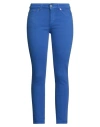 Dondup Woman Jeans Bright Blue Size 28 Cotton, Elastane