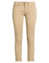 Dondup Woman Jeans Camel Size 31 Cotton, Elastomultiester, Elastane In Neutral