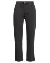 Dondup Woman Jeans Charcoal Size 28 Cotton, Elastane In Grey