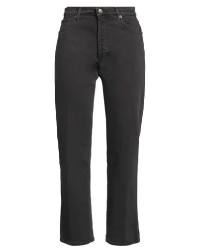 Dondup Woman Jeans Charcoal Size 28 Cotton, Elastane In Grey
