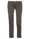 Dondup Woman Jeans Dark Brown Size 30 Cotton, Elastane In Brown