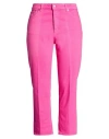 Dondup Woman Jeans Fuchsia Size 25 Cotton, Elastane In Pink
