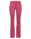 Dondup Woman Jeans Garnet Size 28 Cotton, Polyester, Elastane In Red