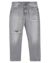Dondup Woman Jeans Grey Size 28 Cotton In Multi