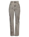 Dondup Woman Jeans Grey Size 29 Cotton, Elastane In Grey