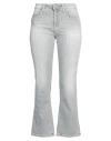 Dondup Woman Jeans Grey Size 29 Cotton, Elastane In Grey