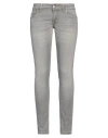 Dondup Woman Jeans Grey Size 29 Cotton, Elastomultiester, Elastane In Grey