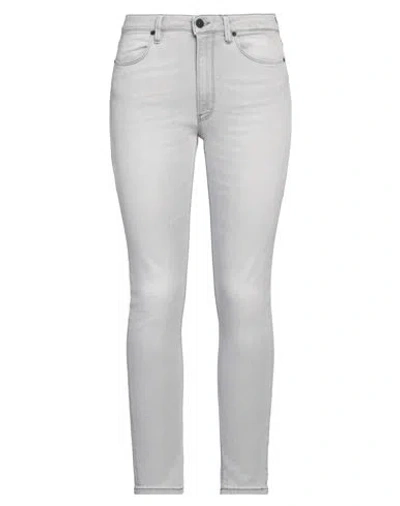 Dondup Woman Jeans Grey Size 30 Cotton, Recycled Polyester, Elastane