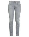 Dondup Woman Jeans Grey Size 31 Cotton, Elastomultiester, Elastane In Gray