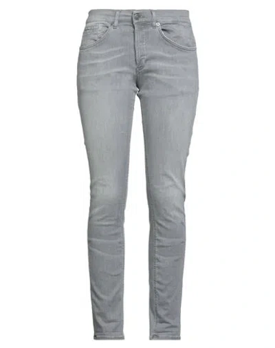 Dondup Woman Jeans Grey Size 31 Cotton, Elastomultiester, Elastane In Gray