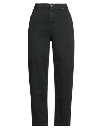 Dondup Woman Jeans Lead Size 29 Cotton, Lyocell, Elastane In Gray