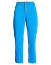 Dondup Woman Jeans Light Blue Size 31 Cotton, Elastane