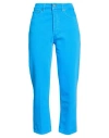 Dondup Woman Jeans Light Blue Size 32 Cotton, Elastane In Blue