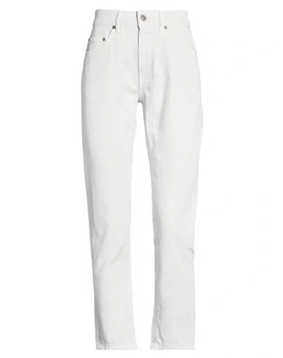 Dondup Woman Jeans Light Grey Size 25 Cotton In Gray