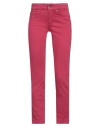 Dondup Cropped Pants In Magenta