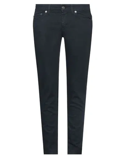Dondup Woman Jeans Midnight Blue Size 26 Cotton, Elastane