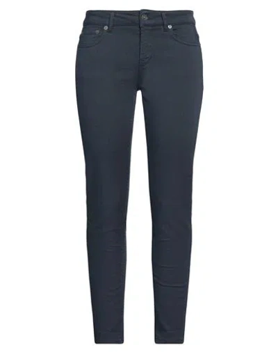 Dondup Woman Jeans Midnight Blue Size 29 Cotton, Elastomultiester, Elastane