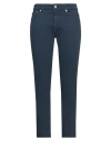 Dondup Woman Jeans Navy Size 30 Cotton, Elastane In Navy Blue